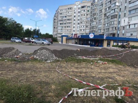 Что роют в районе электростанции и водоканала