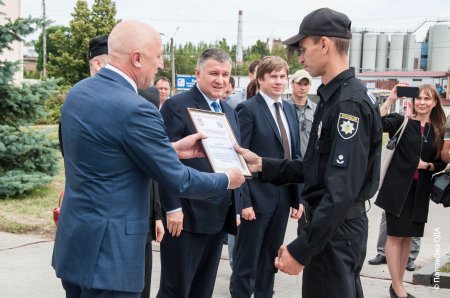 У Полтаві відкрили новий сервісний центр МВС за участі Арсена Авакова та Олександра Турчинова