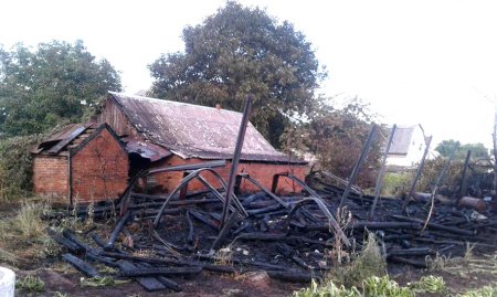 В Крюкове сгорел дом В Крюкове сгорел дом