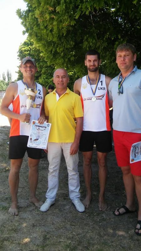 «Нафтохімік» - переможець Відкритого Кубку Кременчука з пляжного волейболу