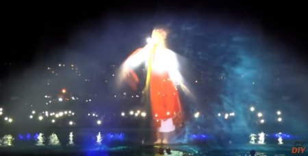 Історію кохання показали на відкритому фонтані в Умані Історію кохання показали на відкритому фонтані в Умані