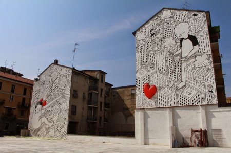 Итальянец создаст 16-метровый мурал на стене Кременчугской воспитательной колонии