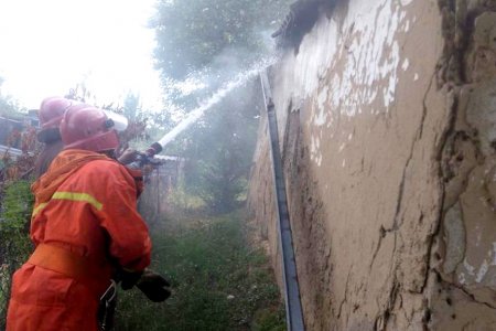 На Полтавщине во время пожара в собственном доме погибла бабушка На Полтавщине во время пожара в собственном доме погибла бабушка