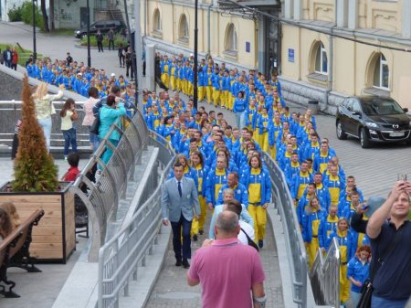 Кременчужан у Києві провели на Дефлімпійські ігри