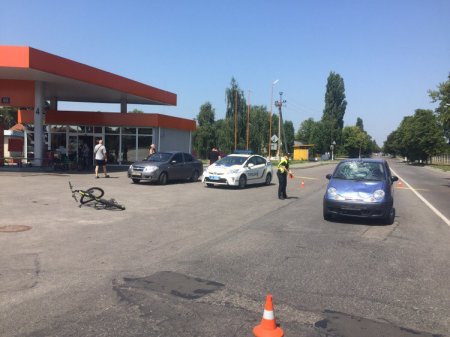 В Крюкове Daewoo Matiz сбил 15-летнего велосипедиста