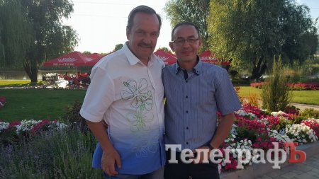 До Кременчука завітав відомий велогонщик Віктор Ржаксинський