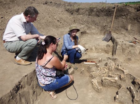 На Полтавщині відкопали скіфські скарби VI століття до нашої ери