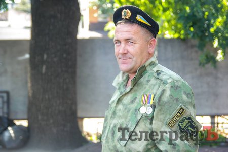 Кременчуцький боєць Микола Новак отримав нагороду «За відвагу»