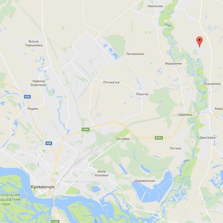 Вчера под Кременчугом горела сухая трава – чуть не сгорели фермерские поля