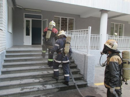В Кременчугской детской больнице горела комната в реанимационном отделении