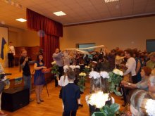 Первое сентября, первый класс, первый осенний дождь