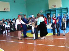 Первое сентября, первый класс, первый осенний дождь