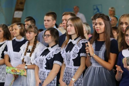 Первое сентября, первый класс, первый осенний дождь