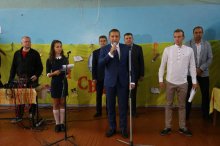 Первое сентября, первый класс, первый осенний дождь