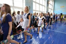 Первое сентября, первый класс, первый осенний дождь