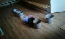 Первое сентября, первый класс, первый осенний дождь