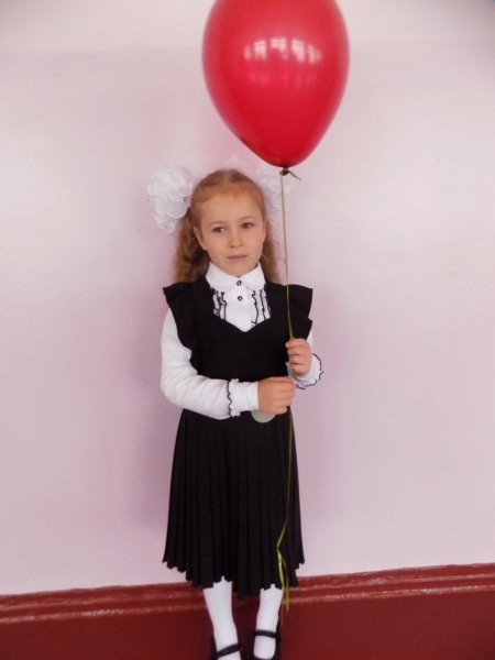 Первое сентября, первый класс, первый осенний дождь