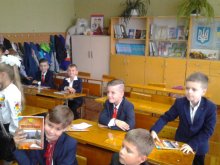 Первое сентября, первый класс, первый осенний дождь