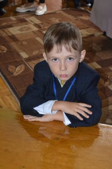 Первое сентября, первый класс, первый осенний дождь