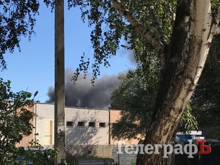 На Молодежном горело заброшенное предприятие