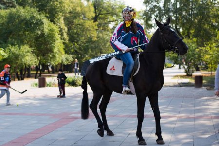 Хокеїсти осідлали коней та підкорювали настільні ігри