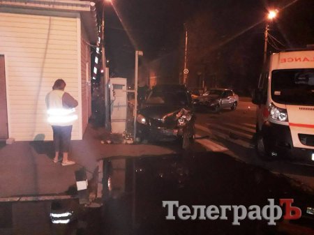 В Кременчуге на Троицкой столкнулись Daewoo и Skoda