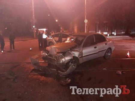 В Кременчуге на Троицкой столкнулись Daewoo и Skoda В Кременчуге на Троицкой столкнулись Daewoo и Skoda