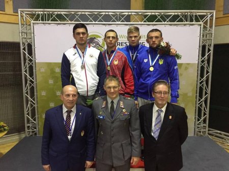 Солдат Євген Савета завоював бронзову нагороду чемпіонату світу з греко-римської боротьби