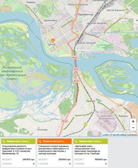 Третій пішов: кременчужани реєструють проекти в Громадському бюджеті