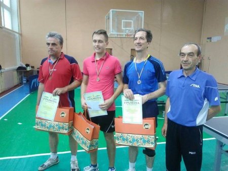 Ко Дню Города в Кременчуге прошли соревнования по настольному теннису