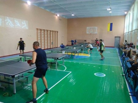 Ко Дню Города в Кременчуге прошли соревнования по настольному теннису