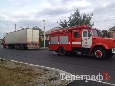 В Кременчуге на дорогу вылилось 250 литров дизельного топлива