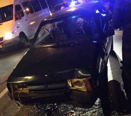 Пьяный и без прав кременчужанин на ВАЗе «догнал» Ford