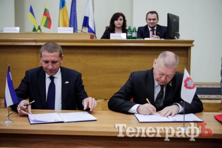 Кременчуг и Алитус подписали соглашение о побратимстве