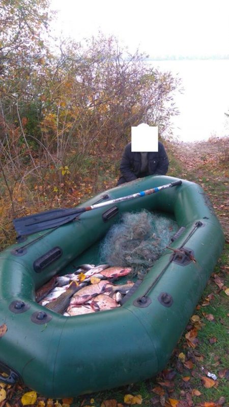 Рибний патруль зловив чергового браконьєра з Кременчука
