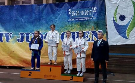 Кременчуцька дзюдоїстка Поліна Мусіхіна завоювала золото Всеукраїнського турніру