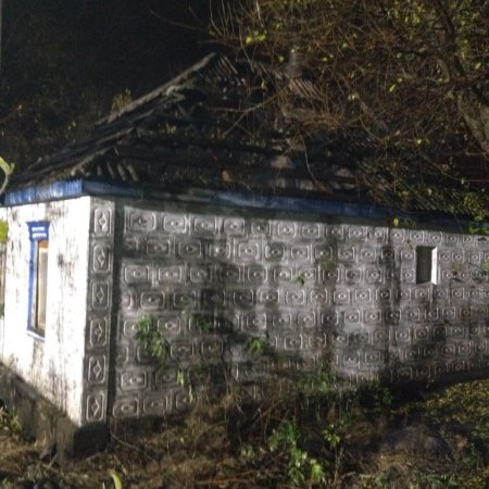 В Крюкове горел частный дом