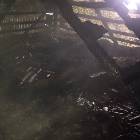 В Крюкове горел частный дом