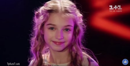 11-летняя кременчужанка Ева Лёпа влюбила в себя всех судей шоу «Голос.Дети»
