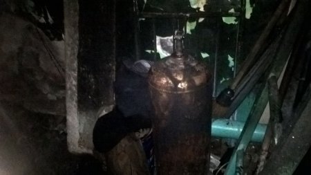 В Кременчуге горела крыша девятиэтажки, предварительно – из-за шуруповёрта