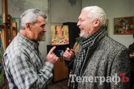 Божественный Гарбуз, Дивная Капуста и рисующая Кошка на выставке Татьяны Шуляк