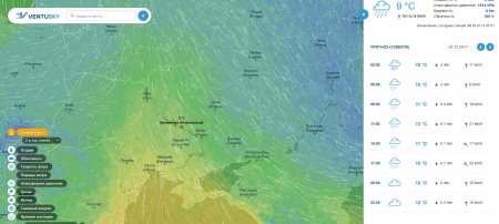 В первые зимние выходные в Кременчуге будет стоять осенняя погода