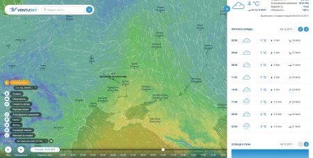 Зима прийшла: тиждень у Кременчуці буде сніжним, але теплим
