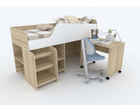 кровать чердак