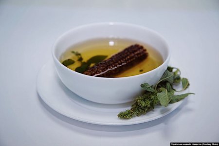 СУП «БУР’ЯН» — зварений качан кукурудзи та трава