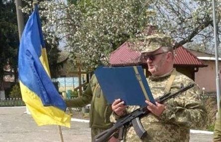 Олександр Геєнко приймає присягу на вірність українського народу