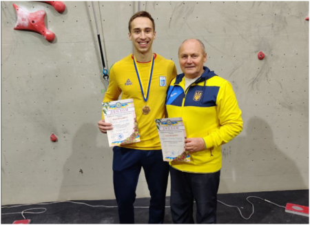 Студент КрНУ став чемпіоном України зі скелелазіння