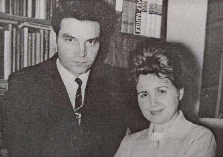 З дружиною Олександрою Петрівною, 1970 рік