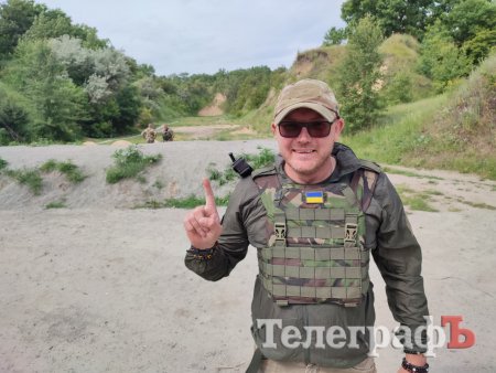 Керівник Волонтерського штабу оборони Кременчука Олег Биков