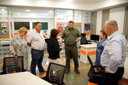 STEM-лабораторія у школі № 5 міста Горішні Плавні, створена коштом Ferrexpo у 2019 році